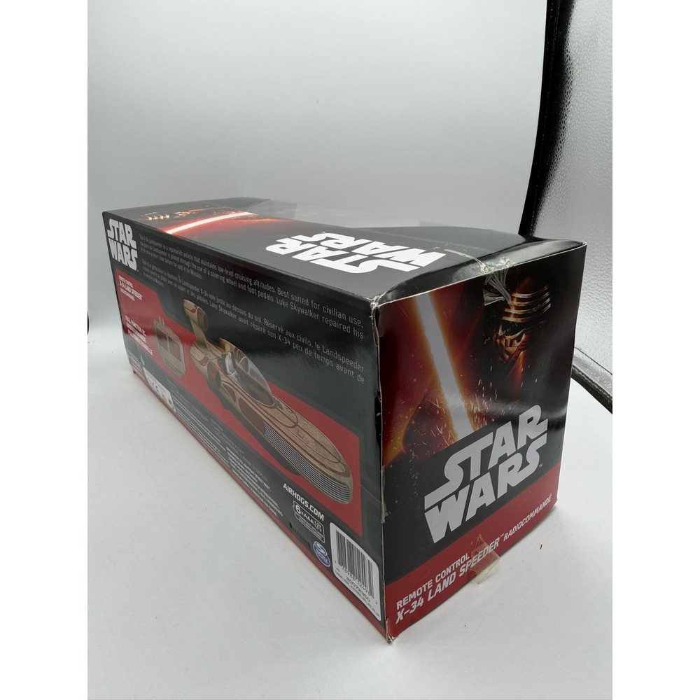 Star Wars Air Hogs Remote Control X-34 Landspeeder RC Vehicle Lights & Sounds - Picture 4 of 11